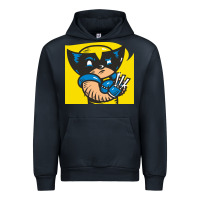 Navy snikt i, wolverine Urban Hoodie - FloraArt