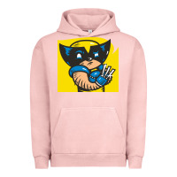 Pigment Salmon snikt i, wolverine Urban Hoodie - FloraArt