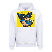 White snikt i, wolverine Urban Hoodie - FloraArt