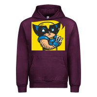 Mauve Wine snikt i, wolverine Urban Hoodie - FloraArt