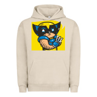 Pigment French Oak snikt i, wolverine Urban Hoodie - FloraArt