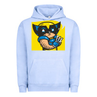 Pigment Grape Ice snikt i, wolverine Urban Hoodie - FloraArt