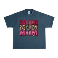 Midnight Navy Mom mom mom Mother's Day Urban Heavy Tee - FaDigitalArtStudio