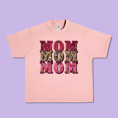 Mom Mom Mom Mother's Day Urban Heavy Tee Designed By Fadigitalartstudio