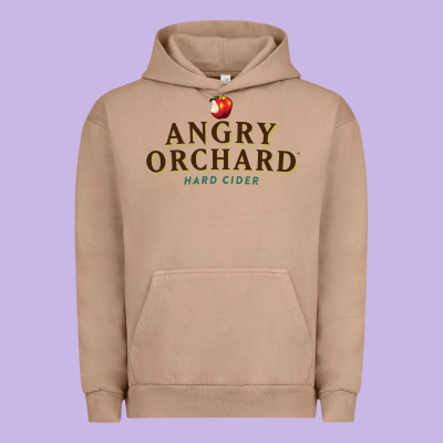 Official Merchandise Of Angry Orchard Hard Cider .png Urban Hoodie Designed By Floraart