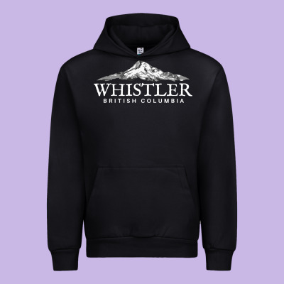 Whistler British Columbia Shirt Long Sleeve, Mountain Tee Urban Hoodie Designed By Floraart