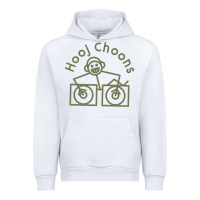 White Hooj Choons (Olive Green) Urban Hoodie - FloraArt