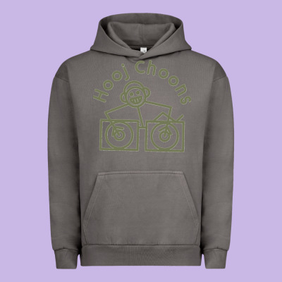 Hooj Choons (olive Green) Urban Hoodie Designed By Floraart