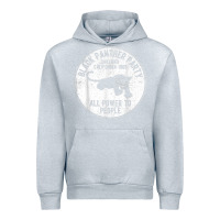 Heather Grey oakland california 1966 black panther party   dist Urban Hoodie - FloraArt