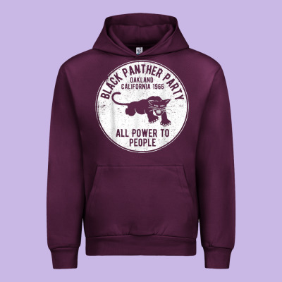 Oakland California 1966 Black Panther Party   Dist Urban Hoodie Designed By Floraart