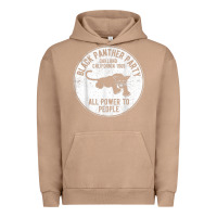 Pigment Burro oakland california 1966 black panther party   dist Urban Hoodie - FloraArt