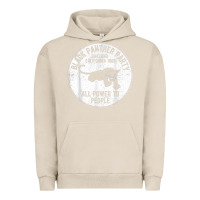 Pigment French Oak oakland california 1966 black panther party   dist Urban Hoodie - FloraArt