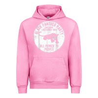 Fuchsia Pink oakland california 1966 black panther party   dist Urban Hoodie - FloraArt