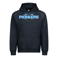 Navy wisconsin platteville pioneers Urban Hoodie - FloraArt