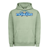 Pigment Oil Green wisconsin platteville pioneers Urban Hoodie - FloraArt