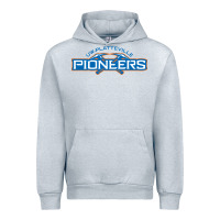 Heather Grey wisconsin platteville pioneers Urban Hoodie - FloraArt