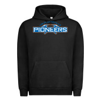 Pigment Black wisconsin platteville pioneers Urban Hoodie - FloraArt