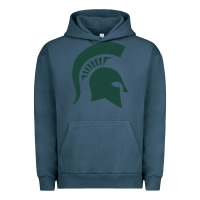 Pigment Midnight Navy the michigan state spartans Urban Hoodie - FloraArt