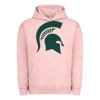 Pigment Salmon the michigan state spartans Urban Hoodie - FloraArt