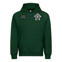 Forest Green CHICAGO P.D - DETECTIVE JAY HALSTEAD - INTELLIGENCE BADGE VEST Urban Hoodie - FloraArt