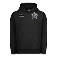 Pigment Black CHICAGO P.D - DETECTIVE JAY HALSTEAD - INTELLIGENCE BADGE VEST Urban Hoodie - FloraArt