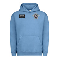 Pigment Pebble Blue CHICAGO P.D - DETECTIVE JAY HALSTEAD - INTELLIGENCE BADGE VEST Urban Hoodie - FloraArt
