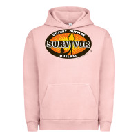 Pigment Salmon Survivor Outwit, Outplay, Outlast Urban Hoodie - FloraArt