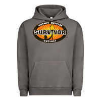 Pigment Tornado Survivor Outwit, Outplay, Outlast Urban Hoodie - FloraArt