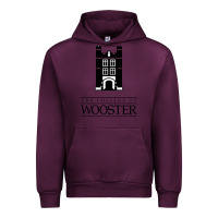 Mauve Wine college of wooster Urban Hoodie - FloraArt
