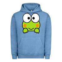 Pigment Pebble Blue keroppi Urban Hoodie - FloraArt