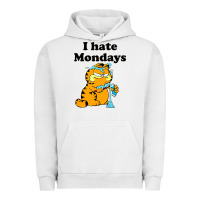 Pigment Lunar Rock i hate monday Urban Hoodie - FloraArt