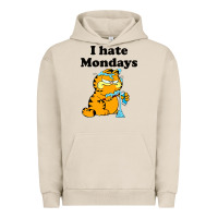 Pigment French Oak i hate monday Urban Hoodie - FloraArt