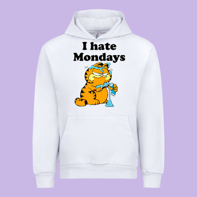 I Hate Monday Urban Hoodie Designed By Floraart
