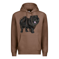 Chestnut black chow chow Premium Hoodie - RanaPortraitStore