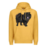 Mustard black chow chow Premium Hoodie - RanaPortraitStore