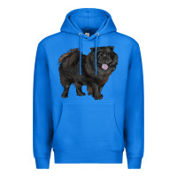 True Royal black chow chow Premium Hoodie - RanaPortraitStore