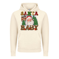 Vintage Artic santa baby Vintage Hoodie - FaDigitalArtStudio
