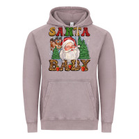 Vintage Zinc santa baby Vintage Hoodie - FaDigitalArtStudio