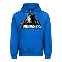 Cobalt timberwolves Urban Hoodie - FloraArt