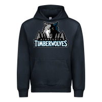 Navy timberwolves Urban Hoodie - FloraArt