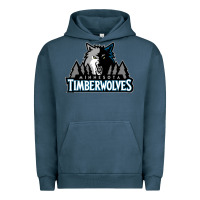 Pigment Midnight Navy timberwolves Urban Hoodie - FloraArt
