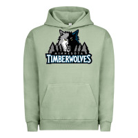 Pigment Oil Green timberwolves Urban Hoodie - FloraArt