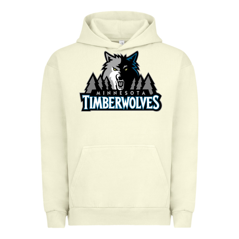 Timberwolves Urban Hoodie by FloraArt | Teevron