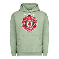 Pigment Oil Green United manchester Urban Hoodie - FloraArt