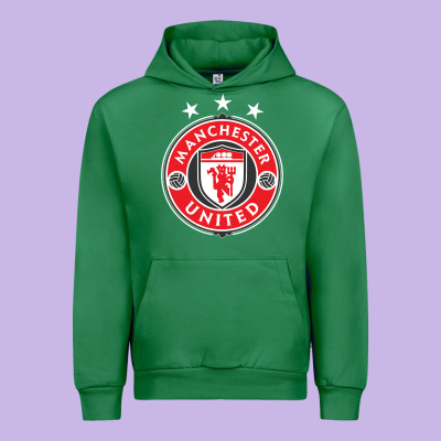 United Manchester Urban Hoodie Designed By Floraart