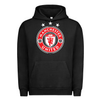 Pigment Black United manchester Urban Hoodie - FloraArt