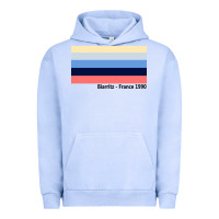 Pigment Grape Ice biarritz france 1990 Urban Hoodie - FloraArt