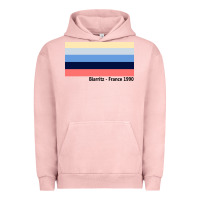 Pigment Salmon biarritz france 1990 Urban Hoodie - FloraArt