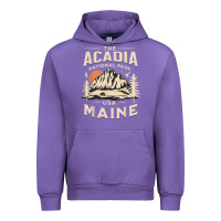 Tulip acadia national park maine nature hike outdoors vintage t shirt Urban Hoodie - ArtMosaic