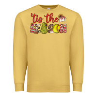 Antique Gold tis the season softball little debbie tree cakes Premium Sweatshirt - JahusDesignShop